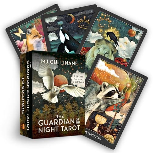 MJ Cullinane - Guardian of the Night Tarot : A 78-Card Deck and Guideb