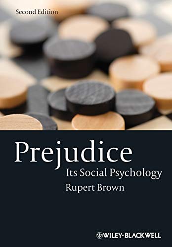 Rupert Brown - Prejudice : Its Social Psychology - Paperback image 1