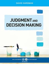 David Hardman - Judgment and Decision Making : Psychological Perspecti image 1