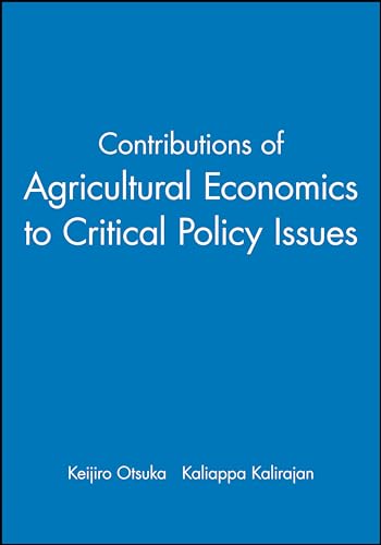 Contributions of Agricultural Economics