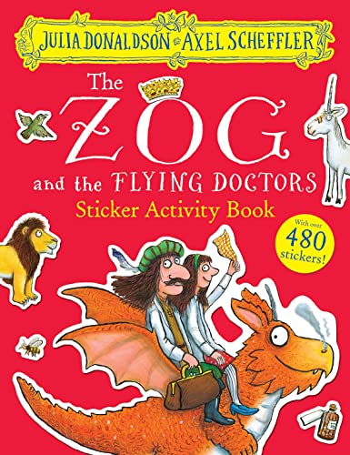 Julia Donaldson - Zog and the Flying Doctors Sticker Book (PB) - Paper image 1