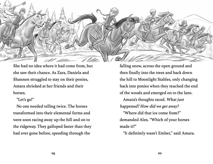 Linda Chapman - Moonlight Riders: Snow Mare : Book 5 - Paperback image 3
