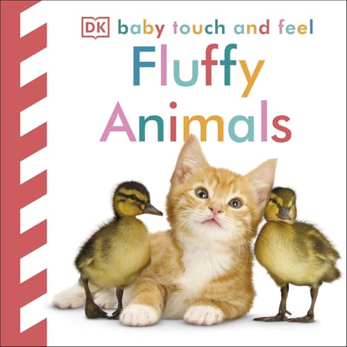 DK - Baby Touch and Feel Fluffy Animals - Hardback image 1