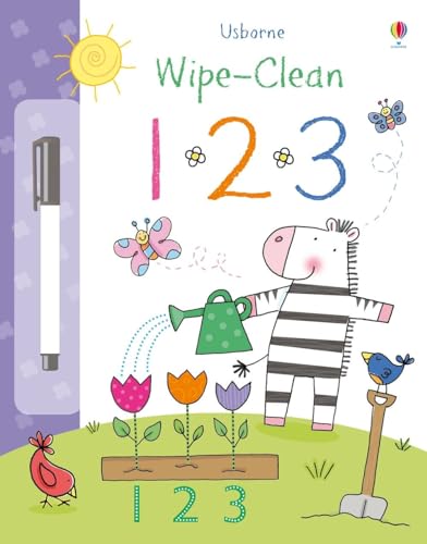 Felicity Brooks - Wipe-Clean 123 - Hardback image 1
