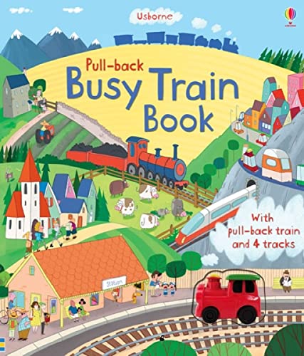 Fiona Watt - Pull-Back Busy Train - Hardback image 1