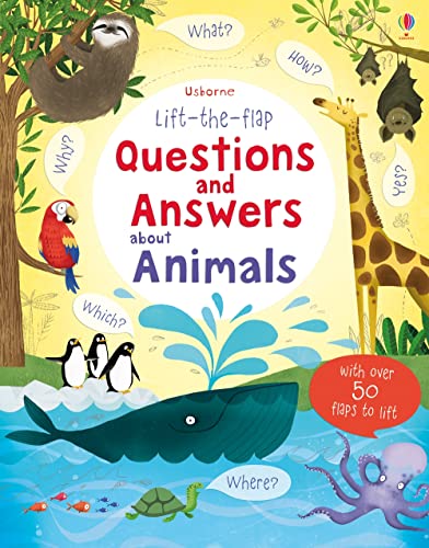 Katie Daynes - Lift-the-flap Questions and Answers About Animals - Har image 1
