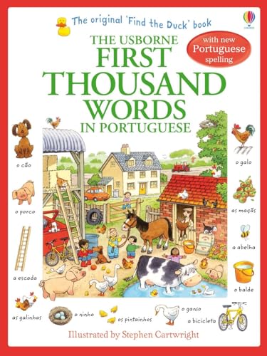 Heather Amery - First Thousand Words in Portugese - Paperback image 1