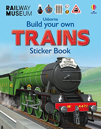 Simon Tudhope - Build Your Own Trains Sticker Book - Paperback image 1