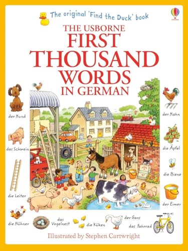 Heather Amery - First Thousand Words in German - Paperback image 1