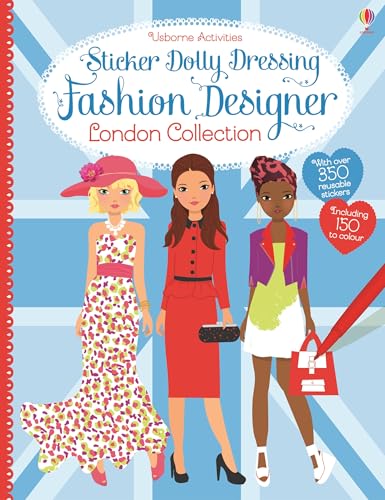 Fiona Watt - Sticker Dolly Dressing Designer London Collection - Paper image 1