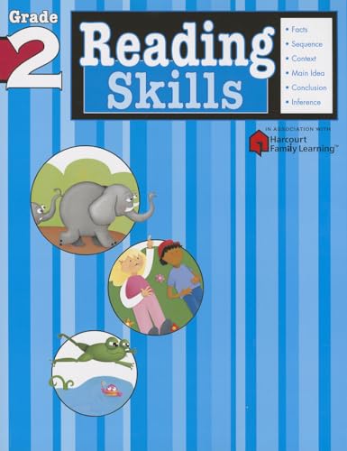 Reading Skills: Grade 2 (Flash Kids Harcourt Family Learning) - Paperb image 1