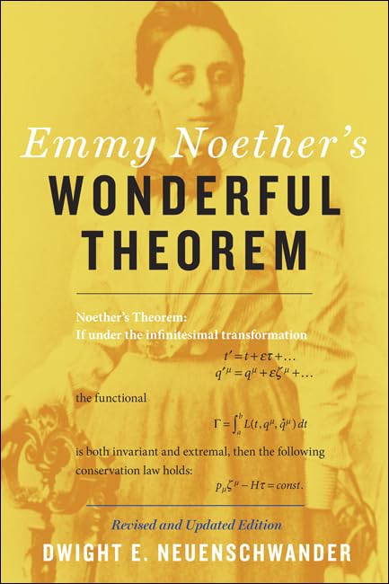Dwight E. Neuenschwa - Emmy Noether's Wonderful Theorem - Paperbac image 1