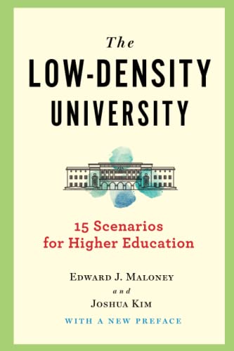 Joshua Kim - Low-Density University : 15 Scenarios for Higher Educatio image 1