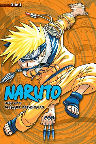 Masashi Kishimoto - Naruto (3-in-1 Edition), Vol. 2 : Includes vols. 4 image 1