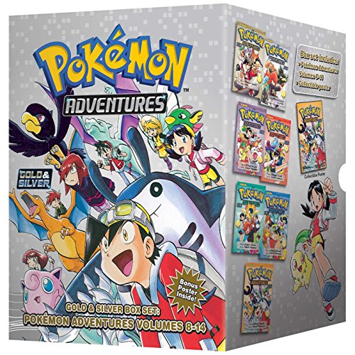 Hidenori Kusaka - Pokemon Adventures Gold & Silver Box Set (Set Includ