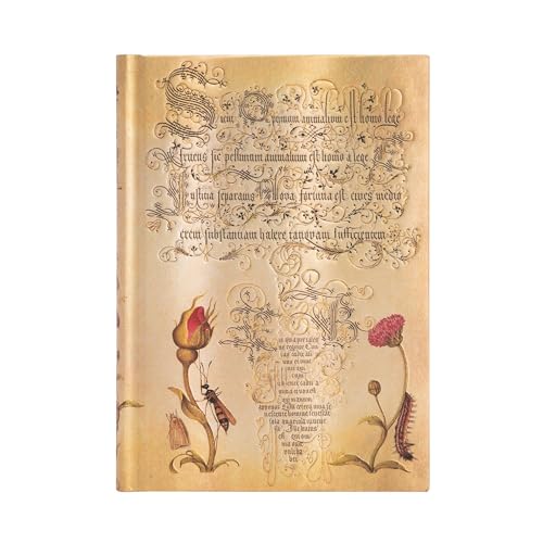 Paperblanks - Flemish Rose (Mira Botanica) Midi Unlined Hardcover Jour image 1