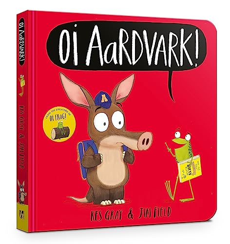 Kes Gray - Oi Aardvark! Board Book - Hardback image 1