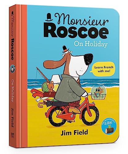 Jim Field - Monsieur Roscoe on Holiday Board Book - Hardback image 1