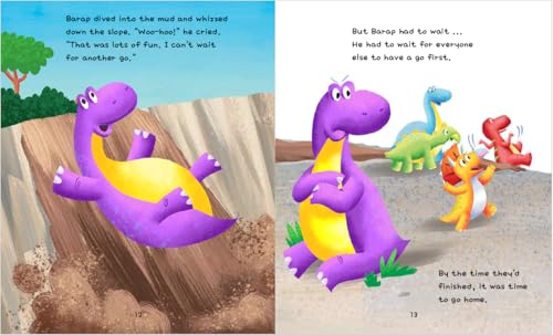 Damian Harvey - A Dinosaur Story: Slip and Slide : A Dinosaur Story ab image 2
