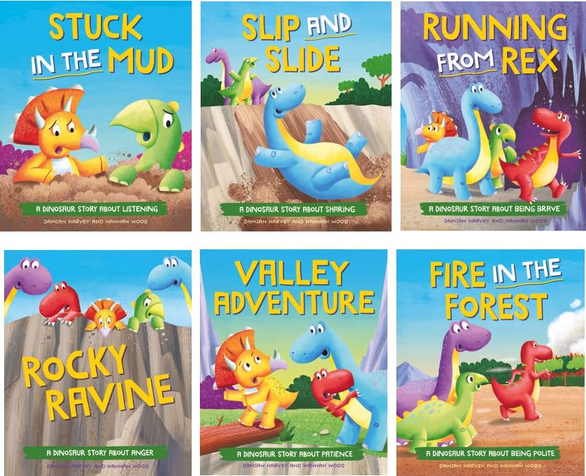 Damian Harvey - A Dinosaur Story: Slip and Slide : A Dinosaur Story ab image 4