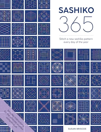 Susan Briscoe - Sashiko 365 : Stitch a new sashiko embroidery pattern image 1