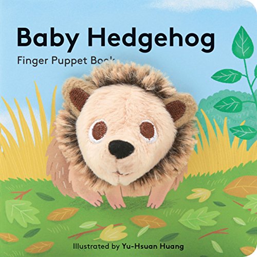 Chronicle Books - Baby Hedgehog: Finger Puppet Book - Hardback image 1