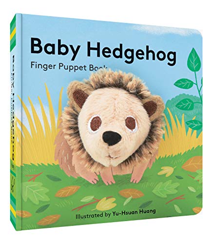 Chronicle Books - Baby Hedgehog: Finger Puppet Book - Hardback image 2