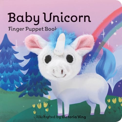 Baby Unicorn: Finger Puppet Book - Hardback image 1