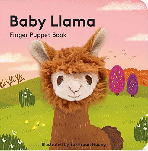 Chronicle Books - Baby Llama: Finger Puppet Book - Hardback image 1
