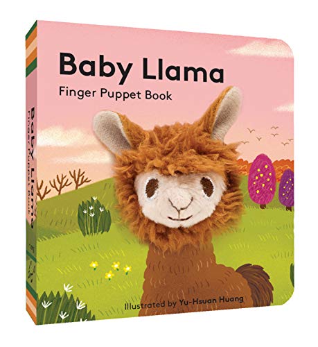 Chronicle Books - Baby Llama: Finger Puppet Book - Hardback image 3