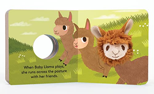 Chronicle Books - Baby Llama: Finger Puppet Book - Hardback image 4
