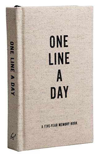 Chronicle Books - Canvas One Line a Day : A Five-Year Memory Journal - image 1