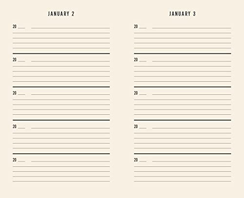 Chronicle Books - Canvas One Line a Day : A Five-Year Memory Journal - image 9