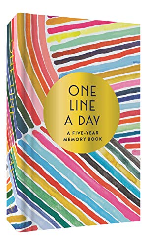 Rainbow One Line a Day : A Five-Year Memory Book - Non-book item image 1