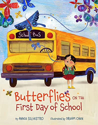 Annie Silvestro - Butterflies on the First Day of School - Hardback image 1