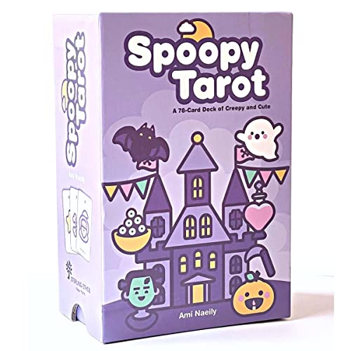 Ami Naeily - Spoopy Tarot : A 78-Card Deck of Creepy and Cute - Non-bo