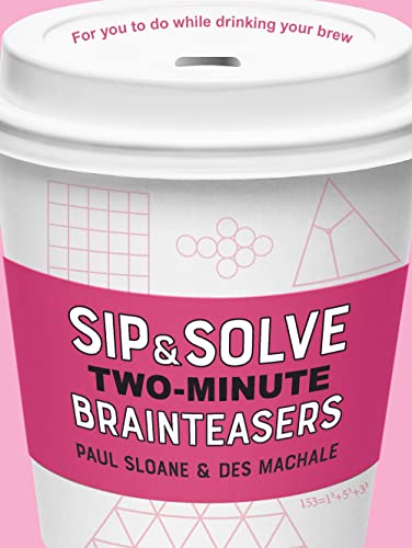 Des MacHale - Sip & Solve Two-Minute Brainteasers - Paperback image 1