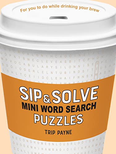 Trip Payne - Sip & Solve Mini Word Search Puzzles - Paperback image 1