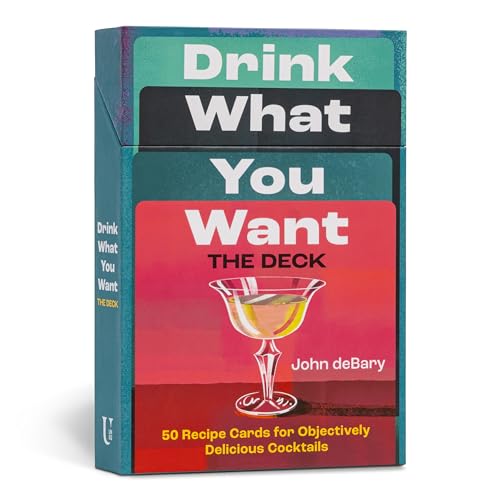 John deBary - Drink What You Want: The Deck : 50 Recipe Cards for Obje image 1