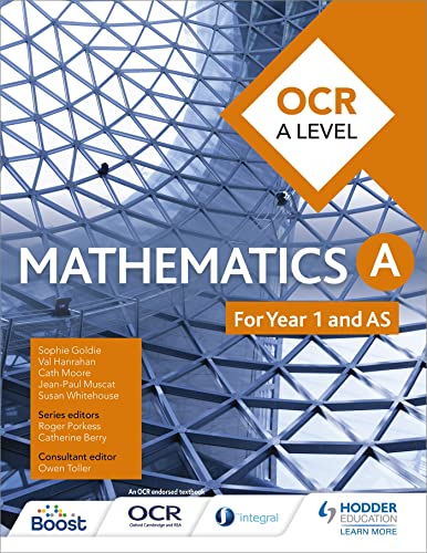 Jean-Paul Muscat - OCR A Level Mathematics Year 1 (AS) - Paperback image 1