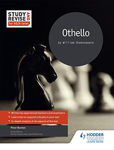 Pete Bunten - Study and Revise for AS/A-level: Othello - Paperback image 1