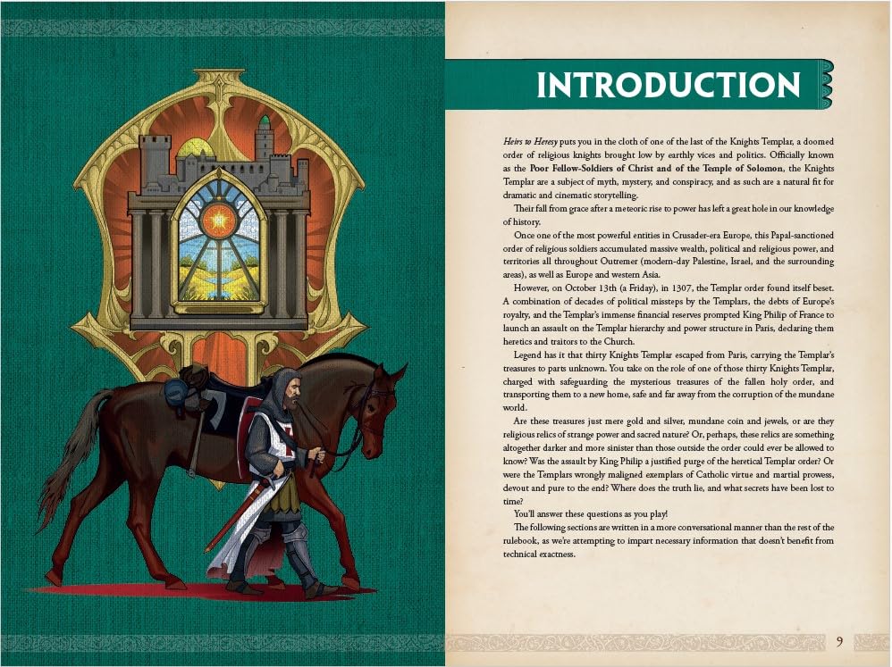 Alan Bahr - Heirs to Heresy: The Fall of the Knights Templar : A Rolep image 3