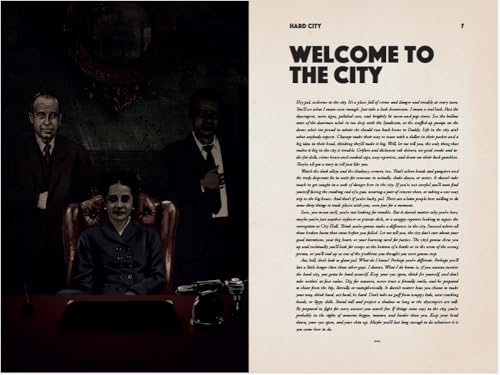 Nathan Russell - Hard City : Noir Roleplaying - Hardback image 2