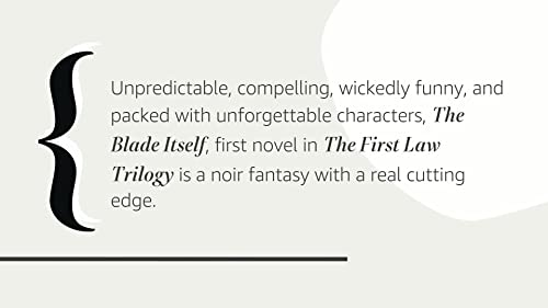 Joe Abercrombie - Blade Itself : Collector's Tenth Anniversary Lim image 2