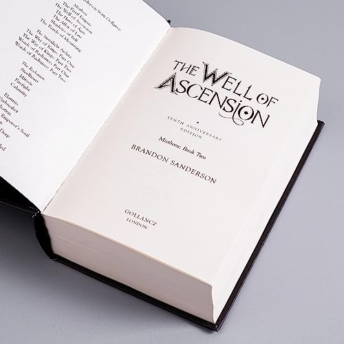 Brandon Sanderson - Well of Ascension : Mistborn Book Two - Hardback image 4