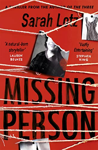 Sarah Lotz - Missing Person : 'I can feel sorry sometimes when a b image 1