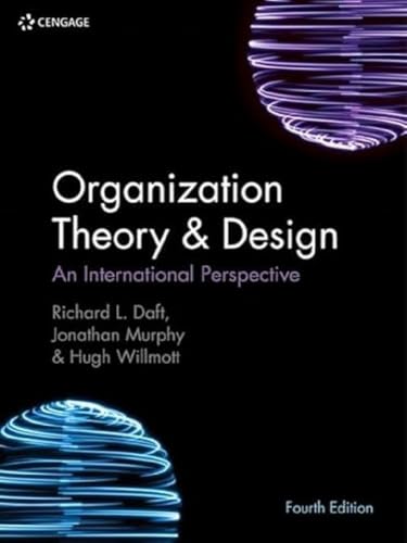 Richard Daft - Organization Theory & Design : An International Perspec image 1
