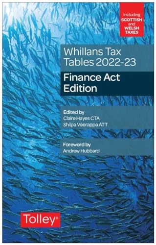 Shilpa Veerappa - Whillans's Tax Tables 2022-23 (Finance Act editi image 1