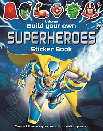 Simon Tudhope - Build Your Own Superheroes Sticker Book - Paperback image 1