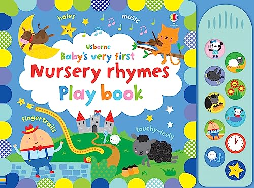 Fiona Watt - Baby's Very First Nursery Rhymes Playbook - Hardback image 1